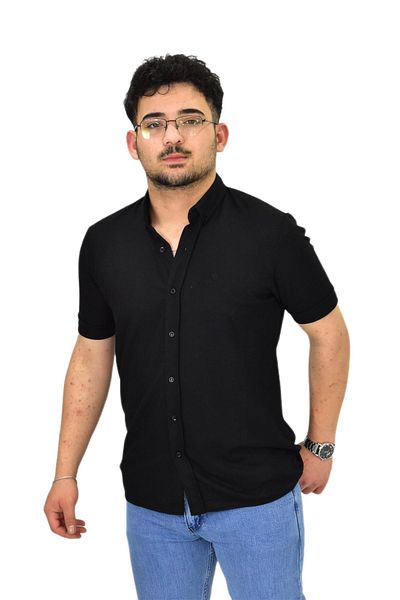 DYNAMO Men's Shirt Collar Button T-Shirt Bgl-St04524