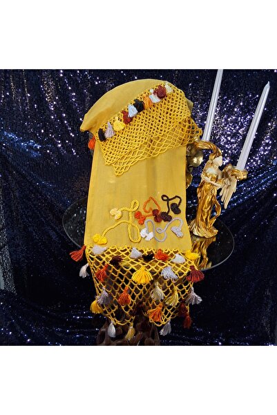 LIMITED EDITION CROCHET ÇİÇEK DESENLİ KOTON ŞAL