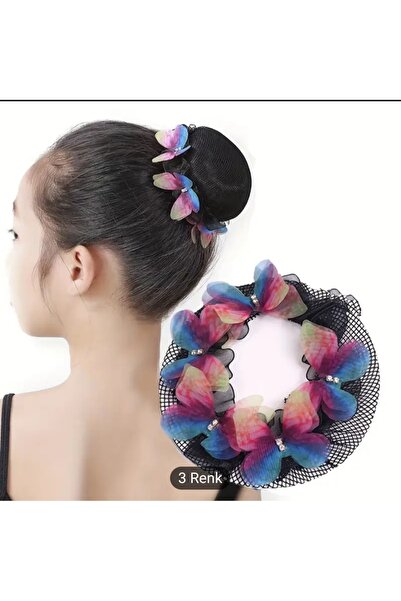 MutluBiDünya Kelebek Figürlü Çocuk File Toka