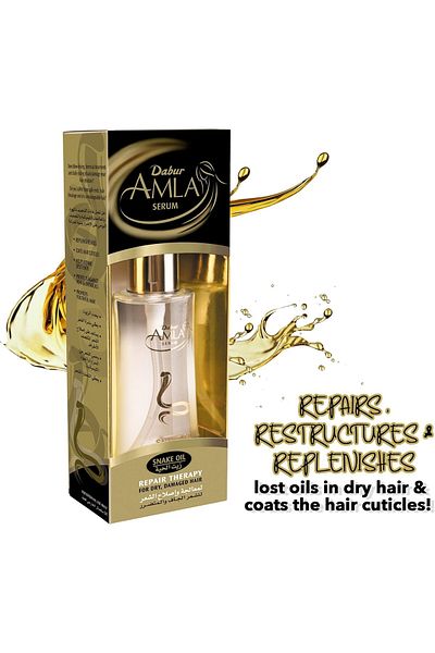 Dabur Amla Dabur Amla Hair Serum for Dry and Damaged Hair (Snake Oil) 50ml