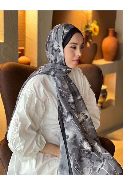Modakaşmir Σάλι Lina με σχέδιο Fiori