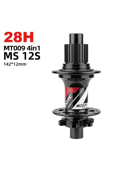 WALGUN MS-THRU-28 Holes ARC MT009 NBK k7 Rear hub mtb mountain bike hub 28 32 36 Hole HG MS XD freehub 10 1