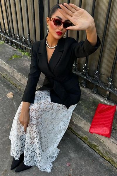 KAZAK Maxi Lace Skirt 4047