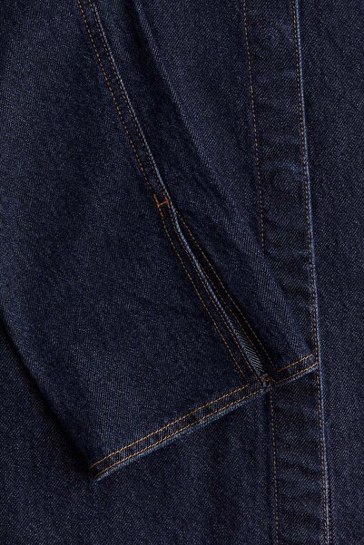 H&M قميص جينز بخصر