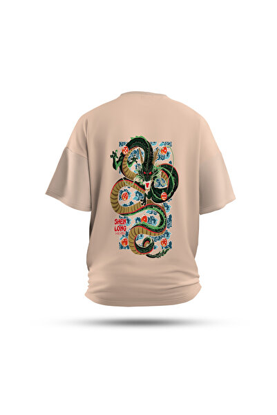 Zestia Tricou unisex, cu imprimeu Dragon Ball Anime pe spate, croială normală...