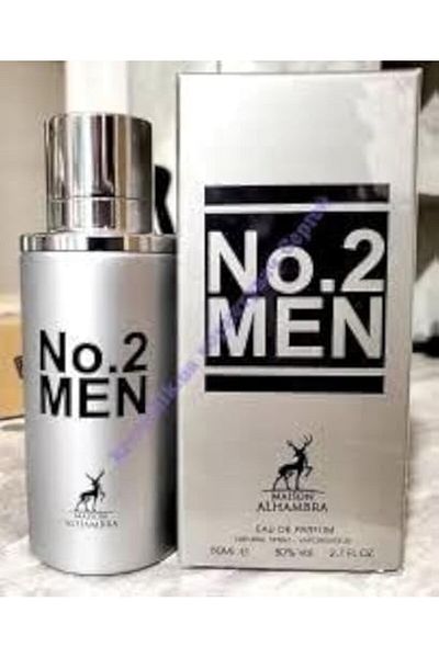 lattafa Eau de Parfum No. 2 for Men by Alhambra 100ml, Long-lasting Luxury Perfume