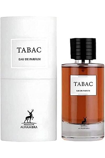 lattafa Eau de Parfum Tabac Exclusif by Alhambra 100ml - Unisex Luxury Long-Lasting Perfume