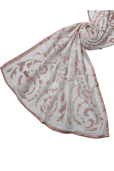 mim eşarp Egyptian Scarves Devore Ethnic Pattern Shawl