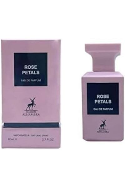 lattafa Alhambra Rose Petals Eau de Parfum 80 ml | Long-Lasting Luxury Fragrance for Men and Women
