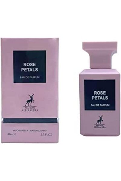 lattafa Alhambra Rose Petals Eau de Parfum 80 ml | Long-Lasting Luxury Fragrance for Men and Women