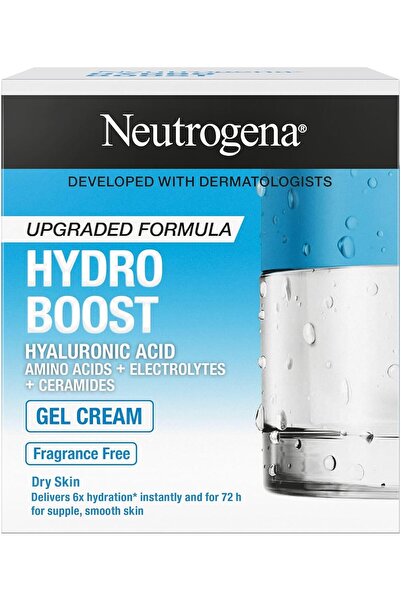 Neutrogena Hydro Boost Gel-Cream for Face, Dry Skin, Fragrance-Free, Lightweight, Non-Comedogenic, 5