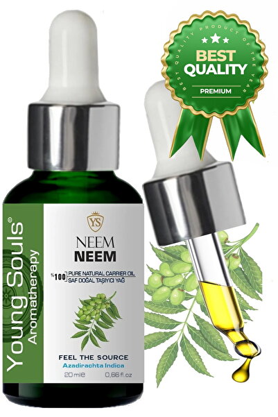 YOUNG SOULS Aromatherapy Neem Carrier Oil ( Cold Pressed ) Bitkisel Taşıyıcı ...