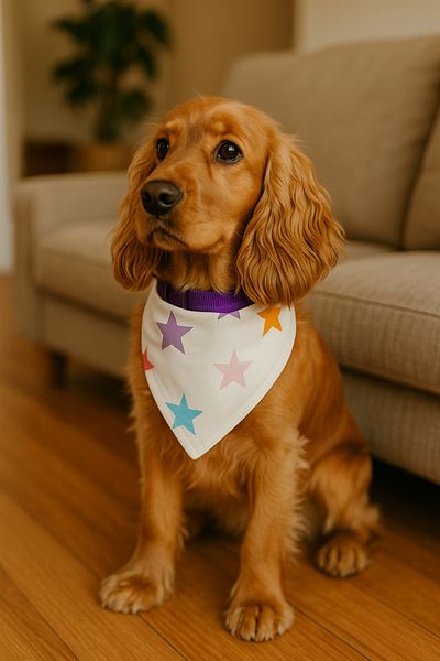 MS Pet Design Adjustable Cat Dog Bandana