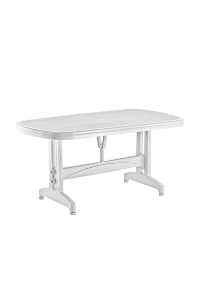 Omnipazar IRK-HM100 Oval Köşe Plastik Dikdörtgen Masa 90x150 cm