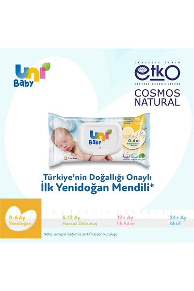 Uni Baby Newborn Wet Wipes 14 X 40