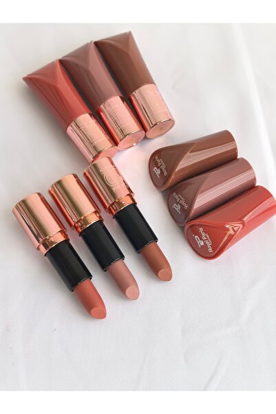 Lesvip's Matte Lipstick Ruj 3 Adet
