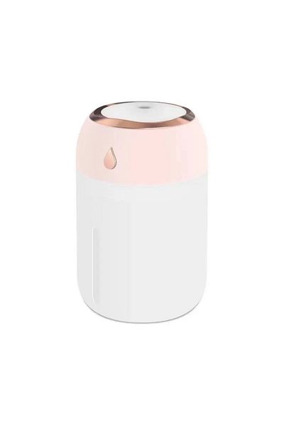 Choice Pink Mini USB Portable Air Humidifier, Aroma Diffuser, LED Cool Light, Mist for Room, Home, Car, Pla