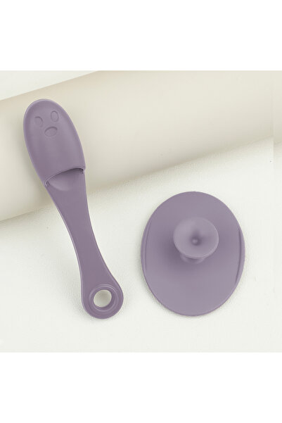 Choice3 Light purple 2pcs Set Facial Cleansing Brush Black Head Removal Brush...