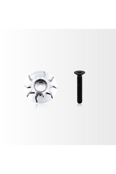 Choice Titanium color EVOSID Bicycle Headset Cap MTB Road Bike Stem Headset Top Cap Cover CNC with Screw fo