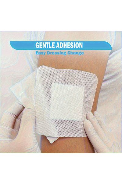 Choice 30 Pieces Of Self-adhesive=breathable And Anti-seepage Gauze Pad With Elastic Transparent Edge Se...