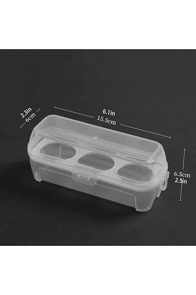 Choice 02 Double Layer Egg Storage Box Fridge Automatic Rolling Eggs Holder Rack Ladder Style Refrigerator