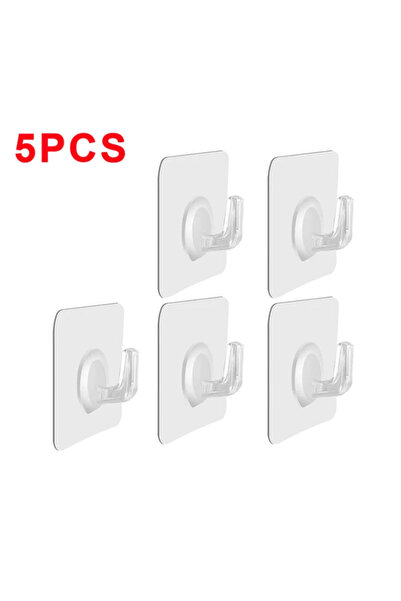 Choice 5pcs 30pcs Strong Adhesive Hook Seamless Photo Frame Hanger Hook Water...