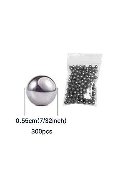 Choice 300pcs-5.5mm 600Pcs, 6 Size 1/4" - 3/32" Sae Precision Chrome Steel Assorted Loose Bicycle Bearing B