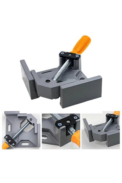 Choice Orange L-270mm 90 Degree Angle Welding Corner Right Angle Fixing Clip Clamp Holder Woodworking Photo