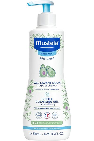 Mustela Cleansing Gel, 500ml, Pack of 1
