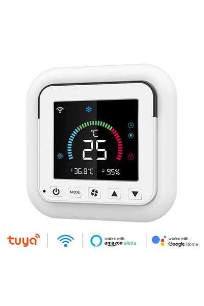 Choice 1Pcs Tuya Smart Air Conditioner IR Remote Control Timer WiFi Temperature Humidity Sensor Monitor The