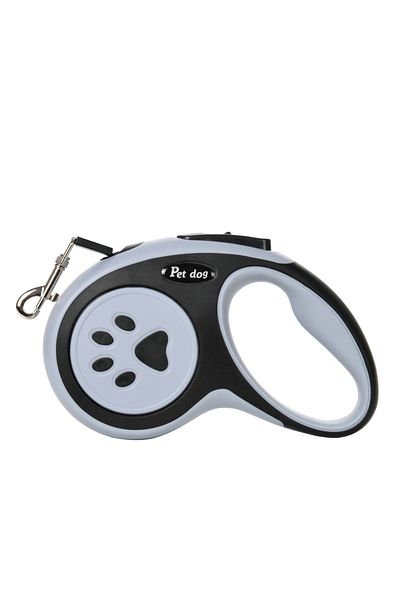 Choice 3m Black 3m 5m Nylon Pet Dog Leash Automatic Retractable Extending Rope Puppy Walking Running Tracti