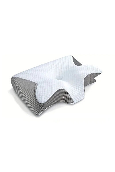 Choice وسادة عنق الرحم من إسفنج الذاكرة باللون الرمادي الفاتح، وسادة تقويمية ...