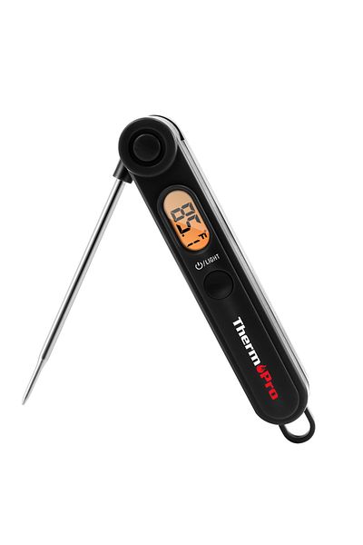 Choice Tp03b-b Thermopro Tp03 Fast Reading Backlight Grilling Barbecue Digital Meat Thermometer With Foldin