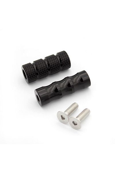 NIGHTKIST 1 Pair Motorcycle Gear Shift Lever Brake Pedal M6 Footpeg Shifter Footrests Motorcycle Part Alumi...
