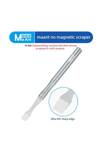Choice M-068 Maant M-068 Tin Scraping Solder Paste Spudger Pry Opening Suitable For Mobile Phone Laptop Bga