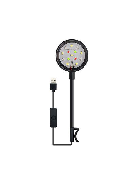 Choice Black 1PC Small Fish Tank Led Light Aquatic Grass Lighting Mini Fill Light Waterproof Aquarium Lands