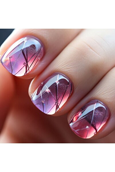 Choice 1118 أظافر صناعية قصيرة ومتوسطة الحجم، مربعة الشكل، لوزية، هندسية، متد...