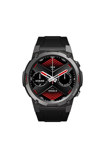 Zeblaze CHINA Black Zeblaze VIBE 7 PRO Voice Calling Smart Watch 1.43 Inch AMOLED Display Hi Fi Phone Calls