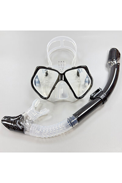 Choice مجموعة قناع غوص ClearBlack لكاميرا GoPro الرياضية تحت الماء ومضادة للض...