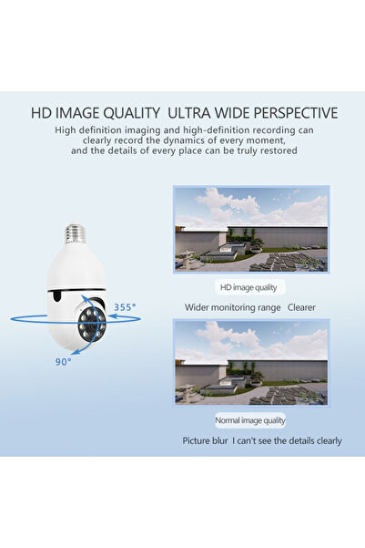 Choice 2MP NO CARD 4MP E27 Bulb IP WiFi Camera Indoor Video Surveillance Camera Security protection baby Mo