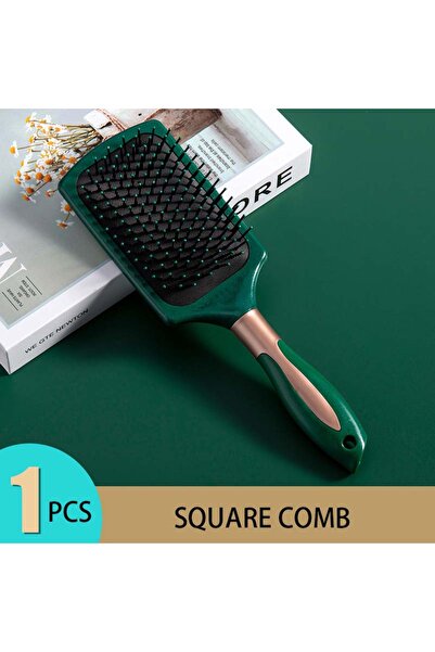 Choice مشط مربع لتدليك الشعر، وسادة هوائية، فرشاة فروة الرأس، فرشاة شعر لفك التشابك، مضاد للكهرباء الساكنة، صالون تصفيف الشعر