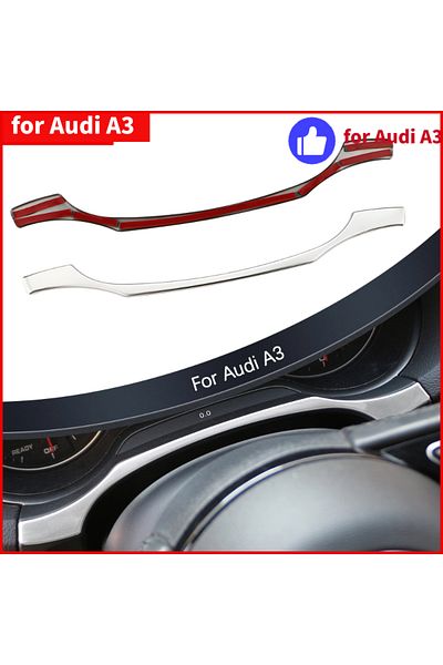 Choice Car Dashboard Sticker Dash Board Strip Trim for Audi A3 8V 2013 2014 2015 2016 2017 2018 2019 Sta...