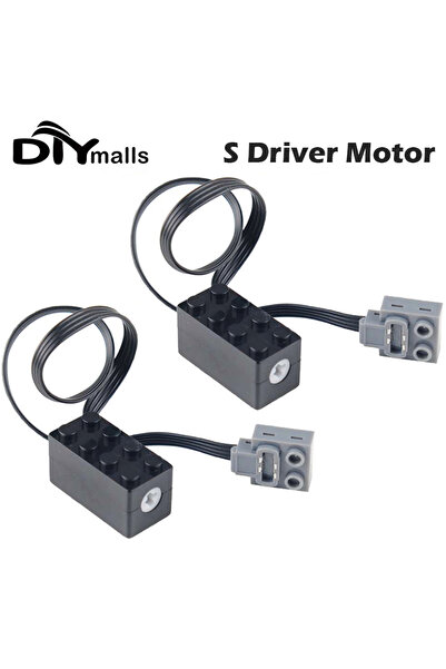 Choice 2PCS S Drive Motor Power Pack Modification Moc Technology Components L...