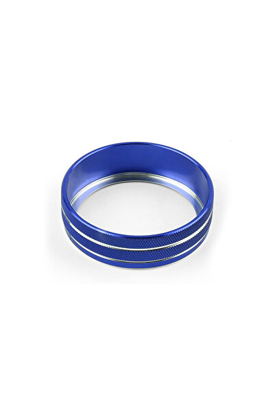 Choice1 مقبض تكييف الهواء الداخلي للسيارة باللون الأزرق، غطاء زخرفي، حلقة لضب...