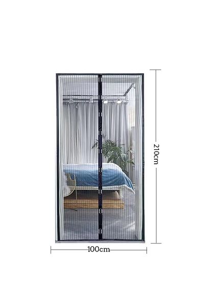 Choice 100X210CM G3029B 100X210CM Anti-Mosquito Mesh Auto-Close Magnetic Anti-mosquito Mesh Invisible Door