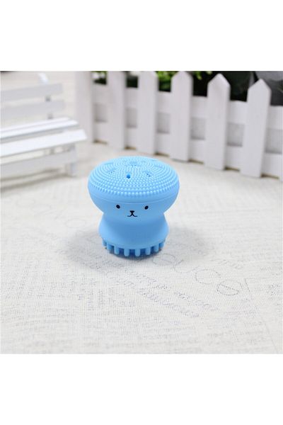 Choice Blue Silicone Face Cleansing Brush Facial Deep Pore Skin Care Scrub Cleanser Tool New Mini Beauty So
