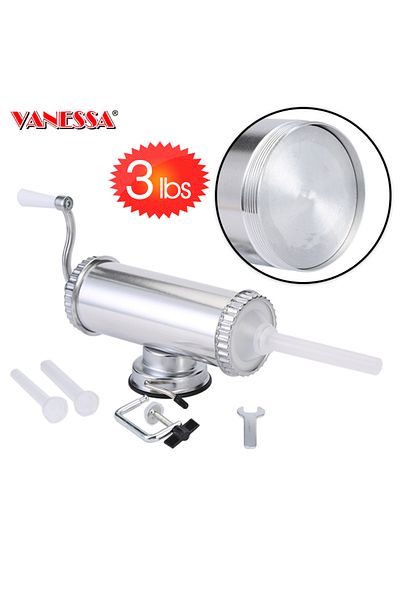 Choice 3 LBS MASTER FENG Sausage Stuffer Homemade Manual Sausage Maker Sausage Meat Filling Machine