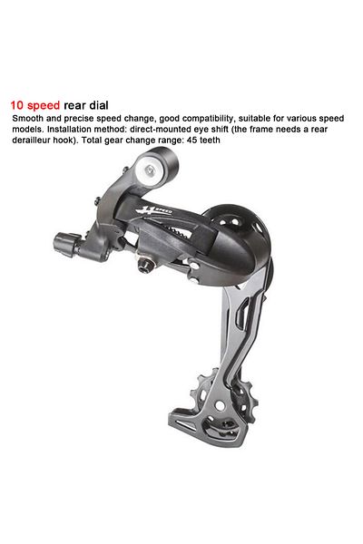 Choice 10 speed MTB Bicycle Rear Derailleur 7/8/9 10 11 12 Speed Change Gear for Mountain Bike Back Transmi