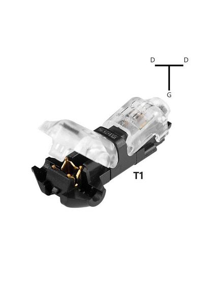 Choice T1 10pcs T1 Wire Connectors Low Voltage Wire Connectors Solid Connection,t Tap Wire Connectors, T Ty