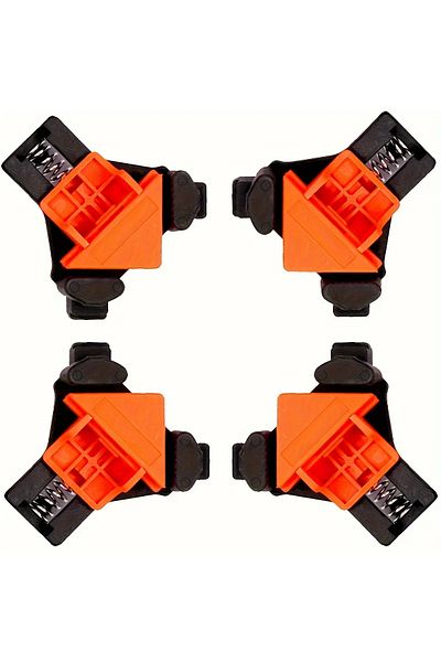 Choice 2 PCS 2pcs 90 Degree Corner Clamps For Woodworking, Fast Adjustable Quick Spring Loaded Woodworking